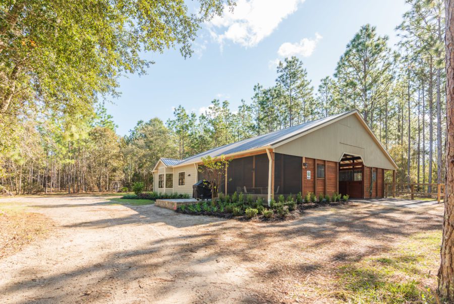 cottages with attached barns
