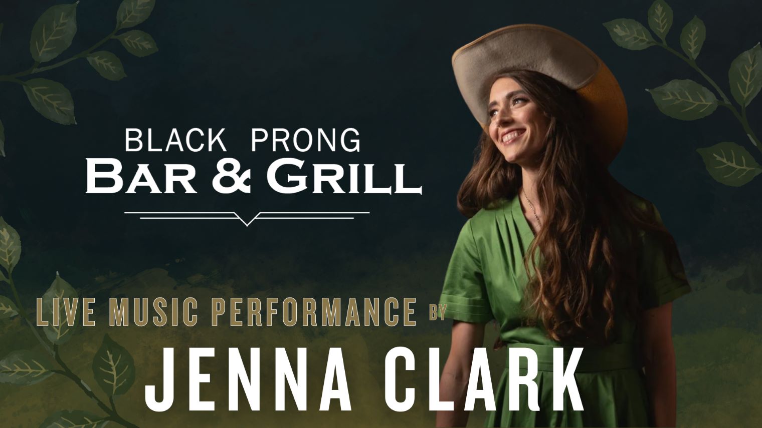 Live music performance at the Bar and Grill with Jenna Clark