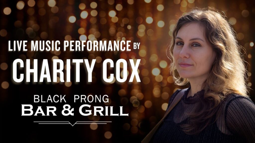 charity cox, live music performance, black prong bar and grill