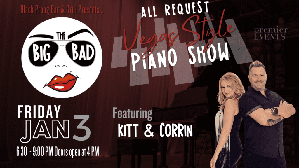 Kitt and Corrin All requests vegas style Piano show