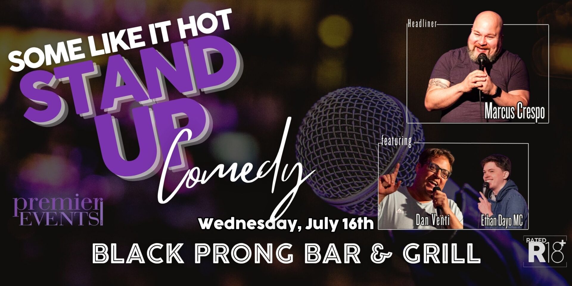 Comedy Night at Black Prong Bar & Grill