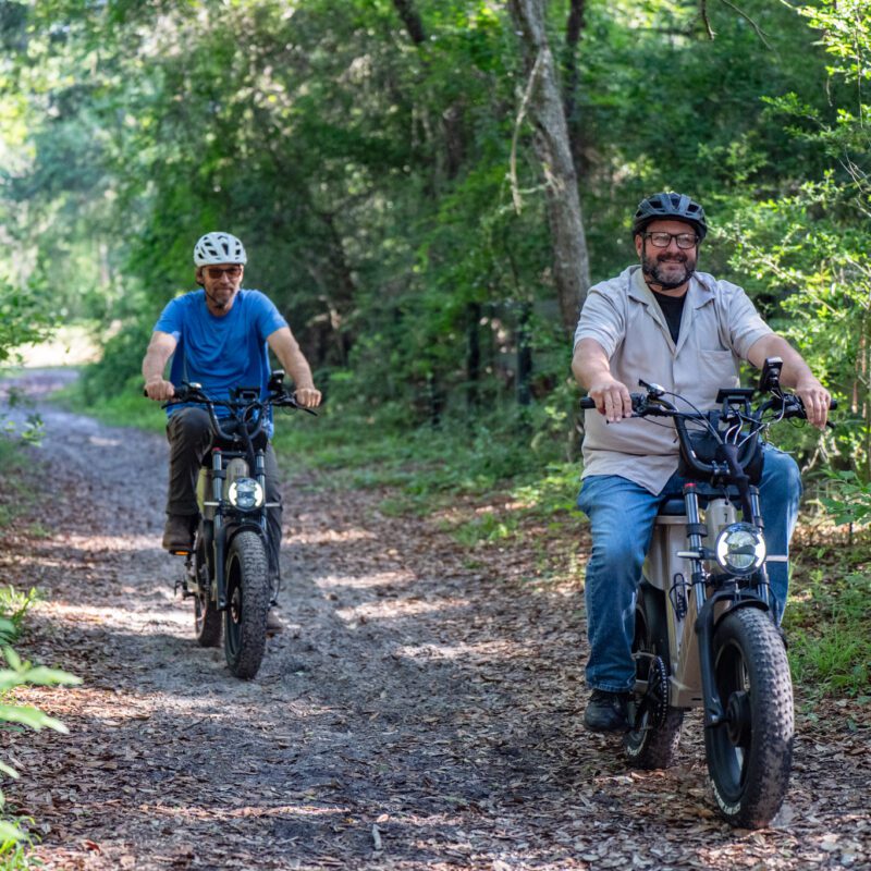 e bikes at black prong