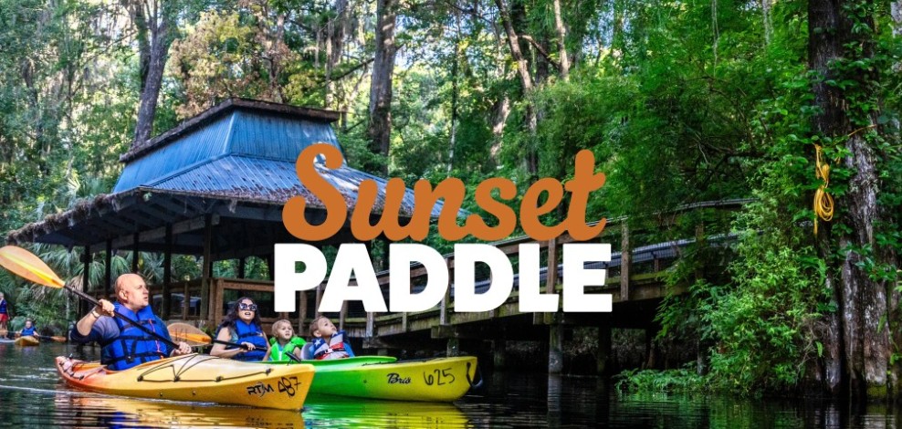 Sunset Paddle Tour at Silver Springs