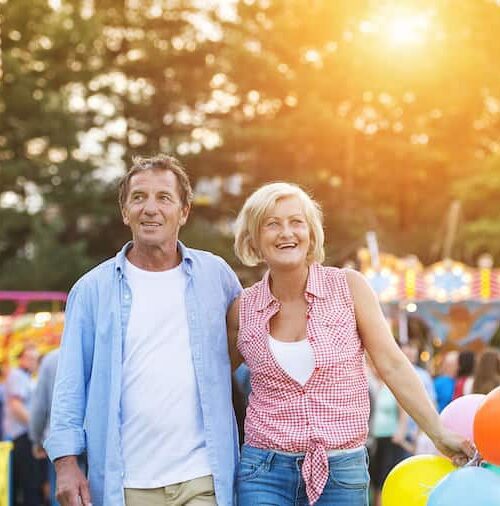 Family at Florida cultural event